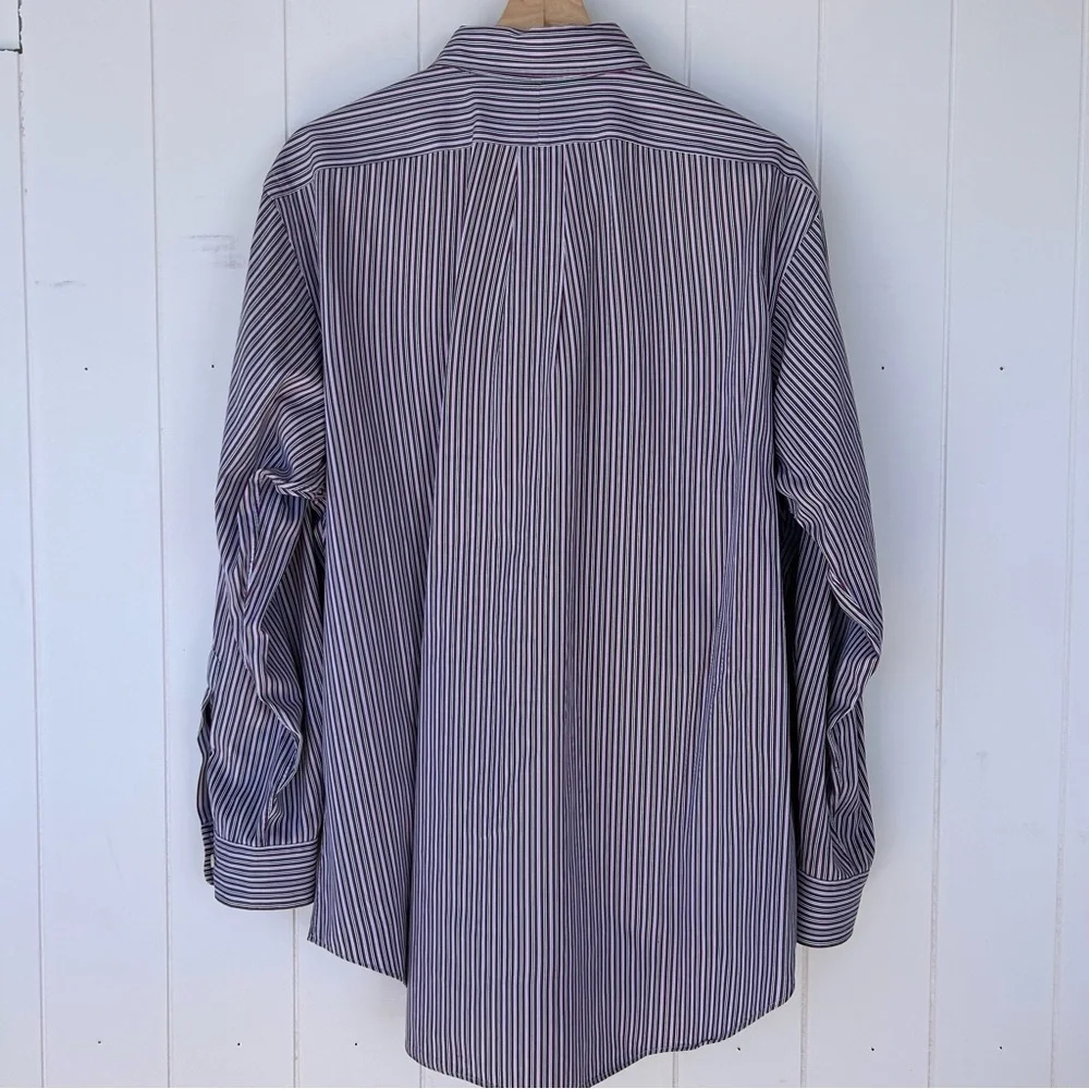 Ralph Lauren‎ Men’s Classic Fit Button Down Shirt Striped Size 16.5 32/33